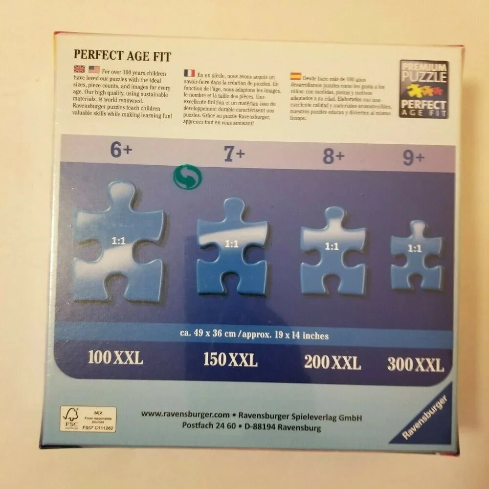 Ravensburger Kids Our Generation Puzzle 100 Pc XXL School Classroom Locker NEW